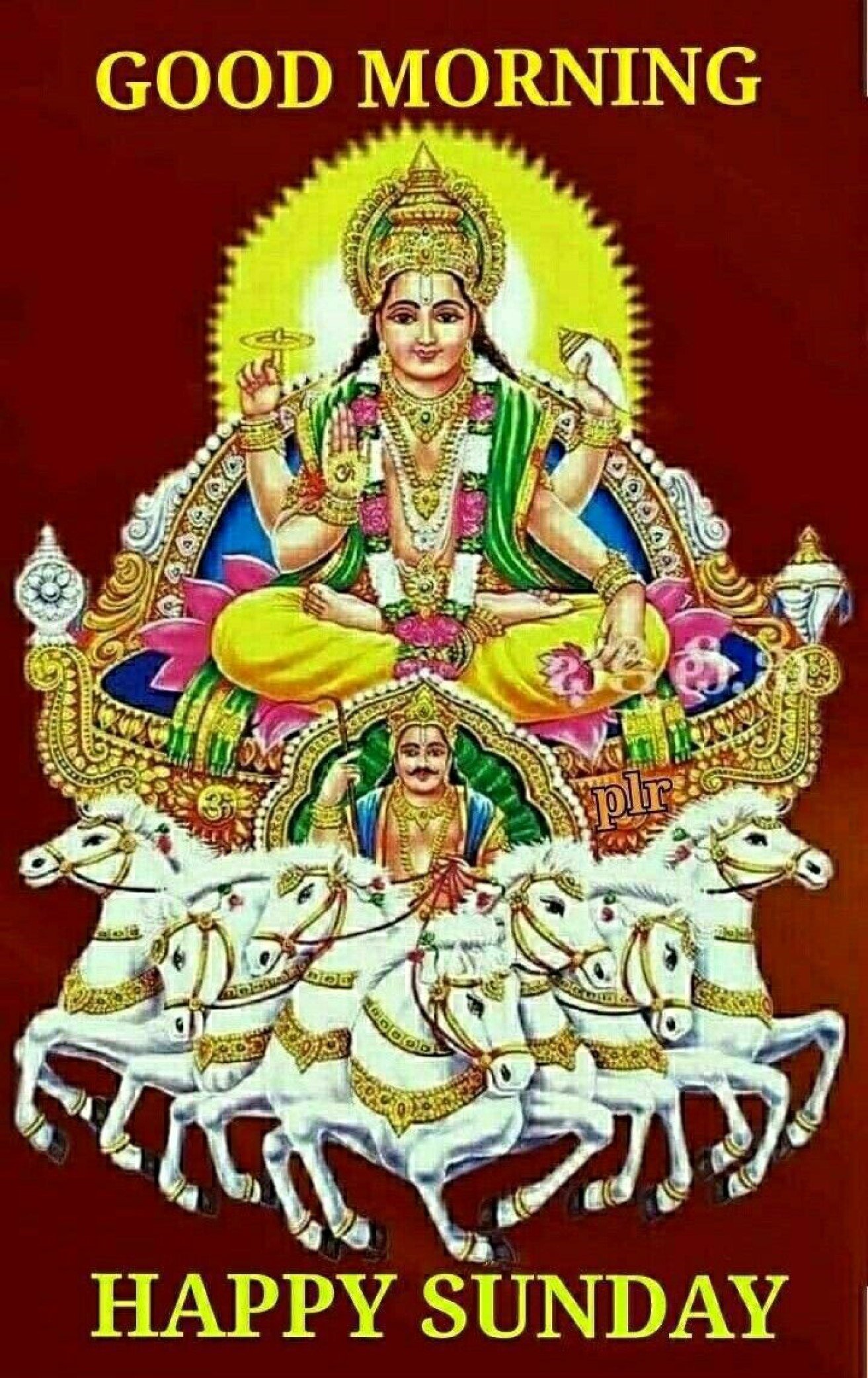 Good Morning Sunday God Wishes Ancient Joyful