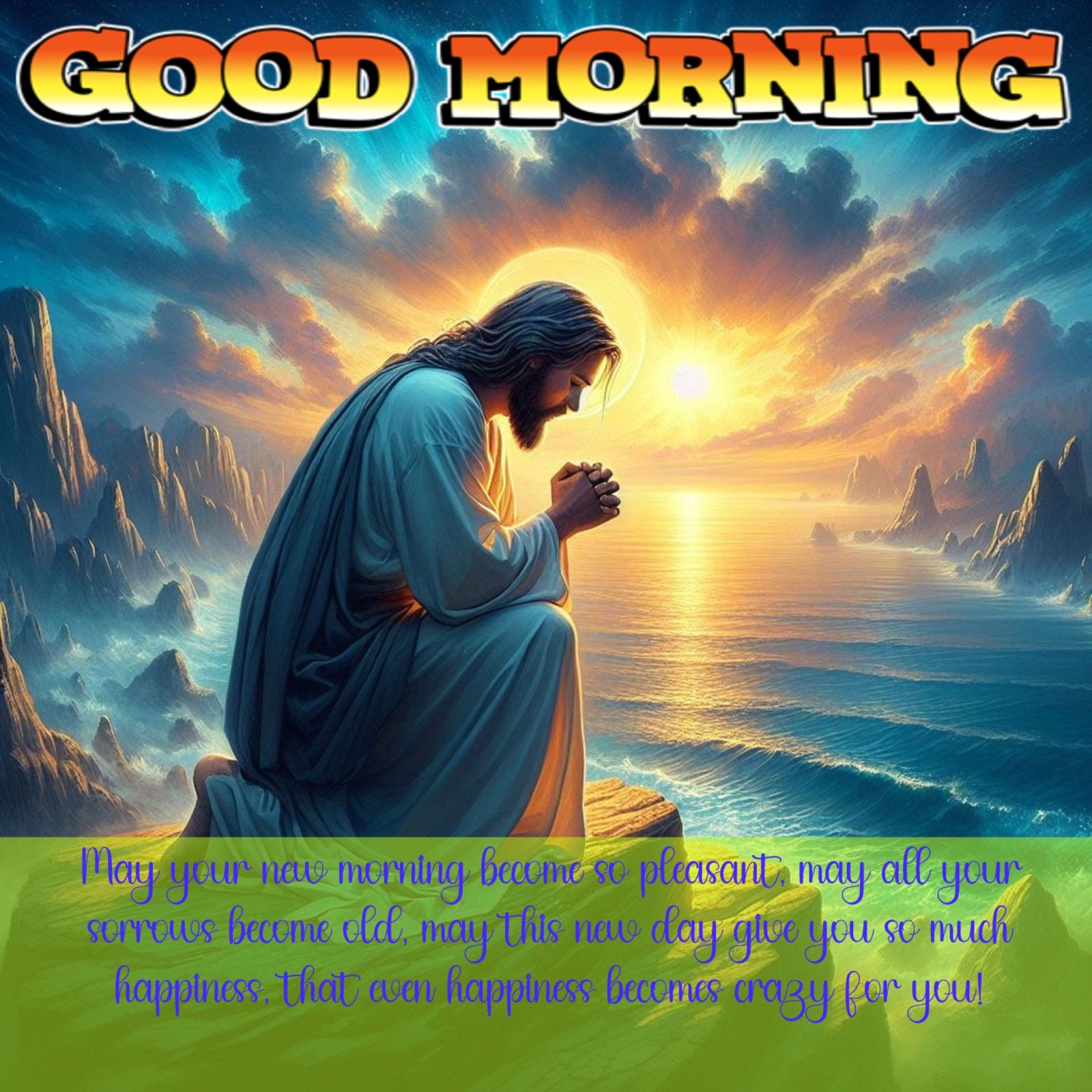 Jesus Christ Praying For The World